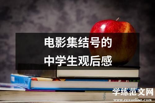 电影集结号的中学生观后感