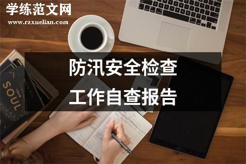 防汛安全检查工作自查报告