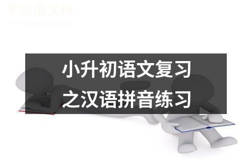 小升初语文复习之汉语拼音练习