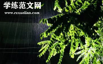 幼儿园大班雨的教案精选8篇